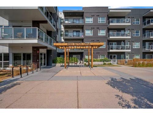 307-4150 Seton Drive Se, Calgary, AB - Outdoor With Balcony With Facade