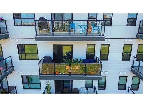 307-4150 Seton Drive Se, Calgary, AB - Outdoor With Balcony