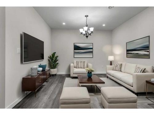 266047 16 Street East, Rural Foothills County, AB - Indoor Photo Showing Living Room