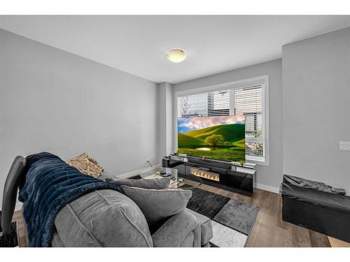 706 Redstone Crescent Ne, Calgary, AB - Indoor Photo Showing Living Room