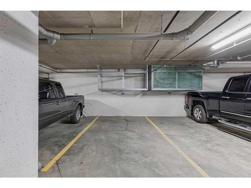 308-1 Crystal Green Lane, Okotoks, AB - Indoor Photo Showing Garage