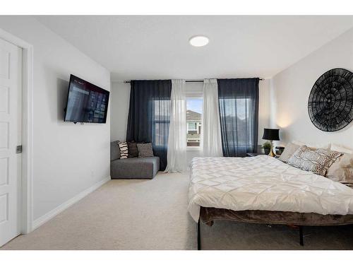 60 Wolf Creek Street Se, Calgary, AB - Indoor Photo Showing Bedroom