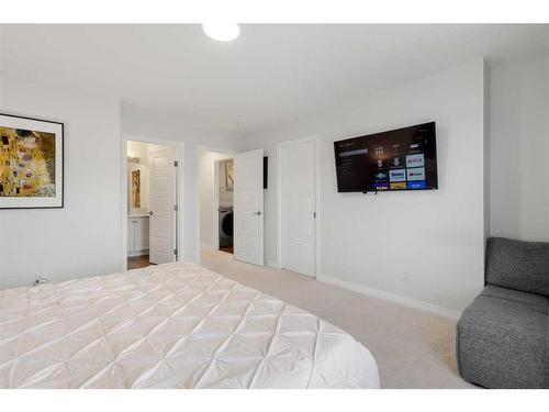 60 Wolf Creek Street Se, Calgary, AB - Indoor Photo Showing Bedroom