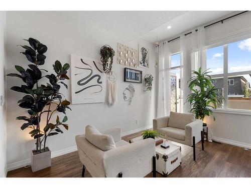 60 Wolf Creek Street Se, Calgary, AB - Indoor Photo Showing Living Room