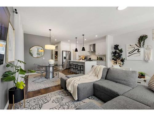 60 Wolf Creek Street Se, Calgary, AB - Indoor Photo Showing Living Room