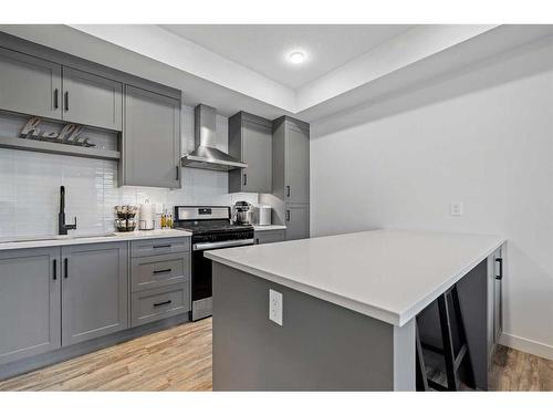 2104-100 Walgrove Court Se, Calgary, AB - Indoor Photo Showing Kitchen With Upgraded Kitchen