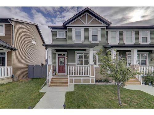 340 Kingsmere Way Se, Airdrie, AB - Outdoor With Deck Patio Veranda With Facade