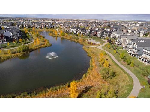 340 Kingsmere Way Se, Airdrie, AB - Outdoor With Body Of Water With View