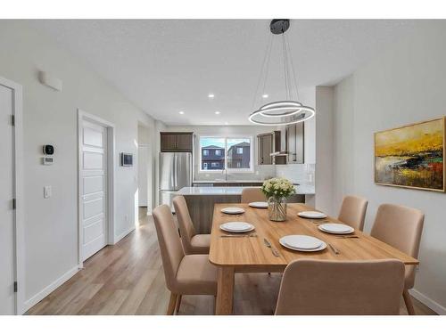 137 Corner Glen Way Ne, Calgary, AB - Indoor Photo Showing Dining Room