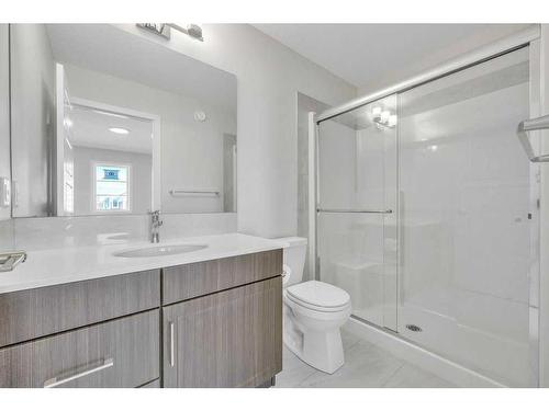 137 Corner Glen Way Ne, Calgary, AB - Indoor Photo Showing Bathroom