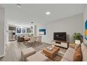 137 Corner Glen Way Ne, Calgary, AB  - Indoor Photo Showing Living Room 