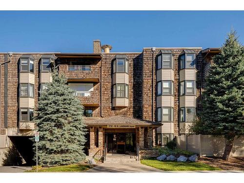 302-3730 50 Street Nw, Calgary, AB - Outdoor With Balcony With Facade