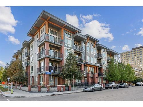 114-305 18 Avenue Sw, Calgary, AB - Outdoor With Facade