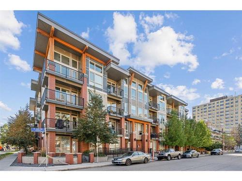 114-305 18 Avenue Sw, Calgary, AB - Outdoor With Facade