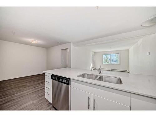 4209-181 Skyview Ranch Manor Ne, Calgary, AB - Indoor Photo Showing Kitchen With Double Sink