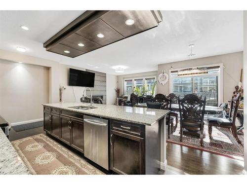 109 Redstone Drive Ne, Calgary, AB - Indoor Photo Showing Kitchen With Double Sink