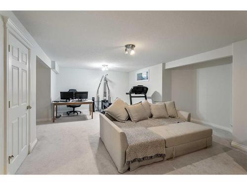 11 Evercreek Bluffs Road Sw, Calgary, AB - Indoor Photo Showing Bedroom