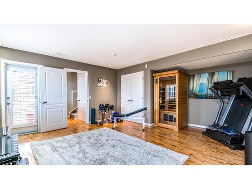 904 Patterson View Sw, Calgary, AB - Indoor Photo Showing Gym Room