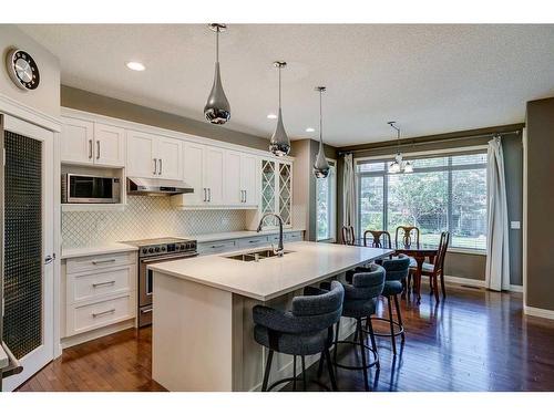 133 Kincora Place Nw, Calgary, AB - Indoor Photo Showing Kitchen With Upgraded Kitchen