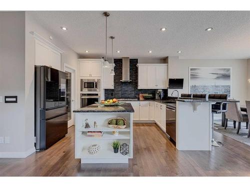 70 Auburn Springs Close Se, Calgary, AB - Indoor Photo Showing Kitchen With Stainless Steel Kitchen With Upgraded Kitchen