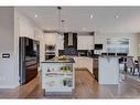 70 Auburn Springs Close Se, Calgary, AB  - Indoor Photo Showing Kitchen With Stainless Steel Kitchen With Upgraded Kitchen 