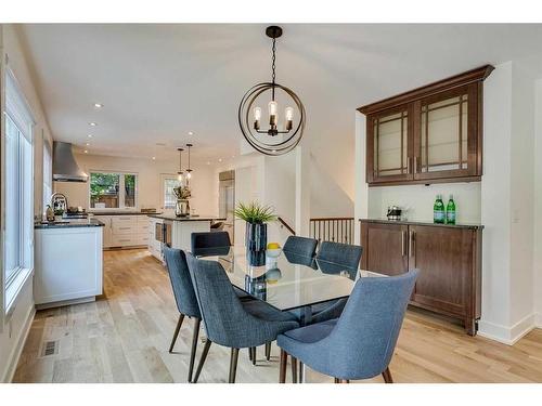 12222 Lake Erie Road Se, Calgary, AB - Indoor Photo Showing Dining Room