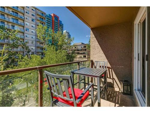 408-812 14 Avenue Sw, Calgary, AB - Outdoor With Balcony With Exterior