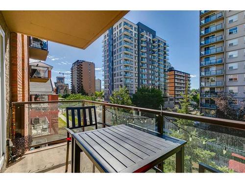 408-812 14 Avenue Sw, Calgary, AB - Outdoor With Balcony