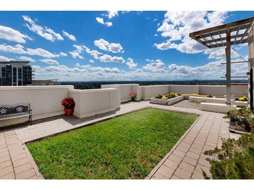 1804-8710 Horton Road Sw, Calgary, AB - Outdoor With Deck Patio Veranda With View