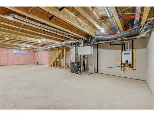 97 Corner Glen Way Ne, Calgary, AB - Indoor Photo Showing Basement