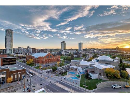 906-1121 6 Avenue Sw, Calgary, AB - Outdoor With View