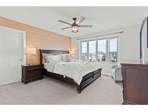 357 Bayside Crescent Sw, Airdrie, AB - Indoor Photo Showing Bedroom