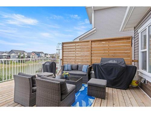 357 Bayside Crescent Sw, Airdrie, AB - Outdoor With Deck Patio Veranda With Exterior