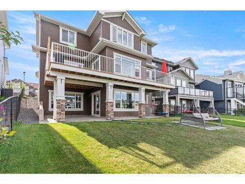 357 Bayside Crescent Sw, Airdrie, AB - Outdoor With Deck Patio Veranda With Facade