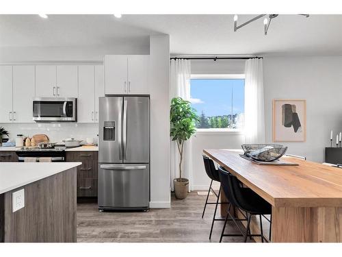 71 Evanscrest Common Nw, Calgary, AB - Indoor Photo Showing Kitchen With Stainless Steel Kitchen