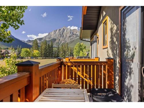 4-511 6Th Avenue, Canmore, AB - Outdoor With Deck Patio Veranda