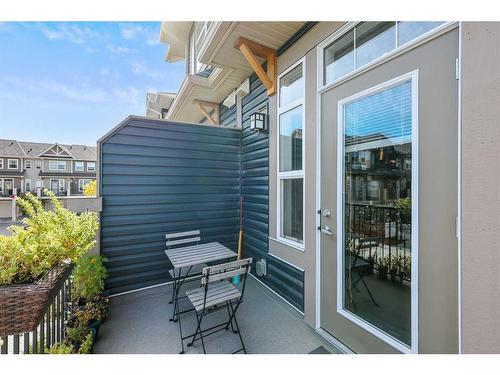 243 Legacy Common Se, Calgary, AB - Outdoor With Balcony With Exterior