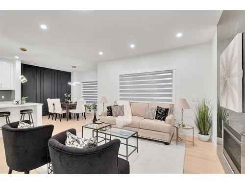 452 Legacy Boulevard Se, Calgary, AB - Indoor Photo Showing Living Room