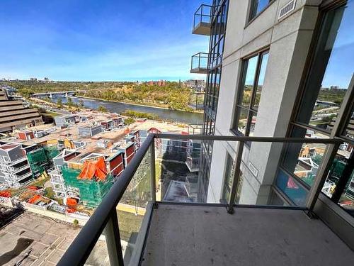 1208-325 3 Street Se, Calgary, AB - Outdoor With Balcony With View