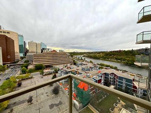 1208-325 3 Street Se, Calgary, AB - Outdoor With Balcony With View