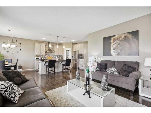 2168 Brightoncrest Green Se, Calgary, AB - Indoor Photo Showing Living Room