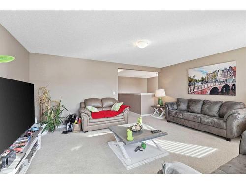 2168 Brightoncrest Green Se, Calgary, AB - Indoor Photo Showing Living Room