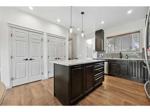 241 Mahogany Parade Se, Calgary, AB - Indoor Photo Showing Kitchen With Upgraded Kitchen