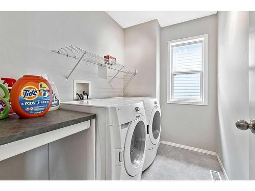 41 Bridlecreek Park Sw, Calgary, AB - Indoor Photo Showing Laundry Room