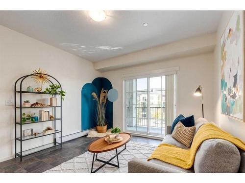 3314-99 Copperstone Park Se, Calgary, AB - Indoor Photo Showing Living Room