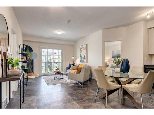 3314-99 Copperstone Park Se, Calgary, AB - Indoor Photo Showing Dining Room