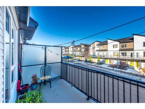 436-301 Redstone Boulevard Ne, Calgary, AB - Outdoor With Balcony With Exterior