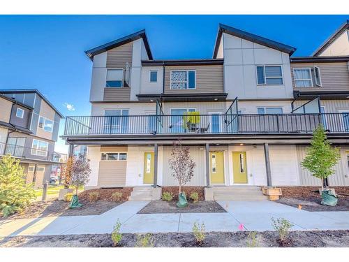 436-301 Redstone Boulevard Ne, Calgary, AB - Outdoor With Balcony With Facade