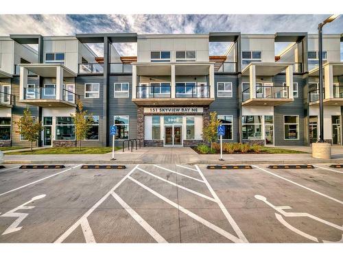 2208-151 Skyview Bay Ne, Calgary, AB - Outdoor With Facade