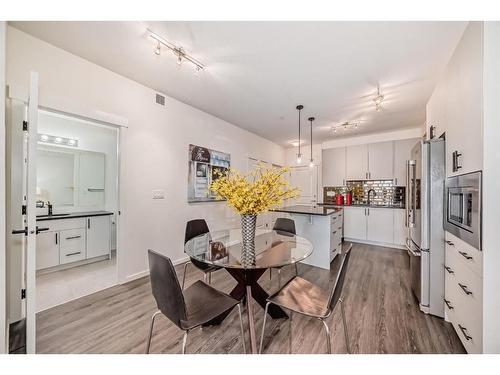 8119-151 Legacy Main Street Se, Calgary, AB - Indoor Photo Showing Dining Room